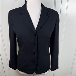 Evan Picone Women's Classic Black Blazer